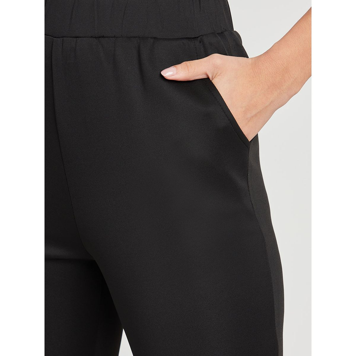 بنطال سكيني بخصر عالي من ستايلي-women-clothing-bottoms-trousers-image-3