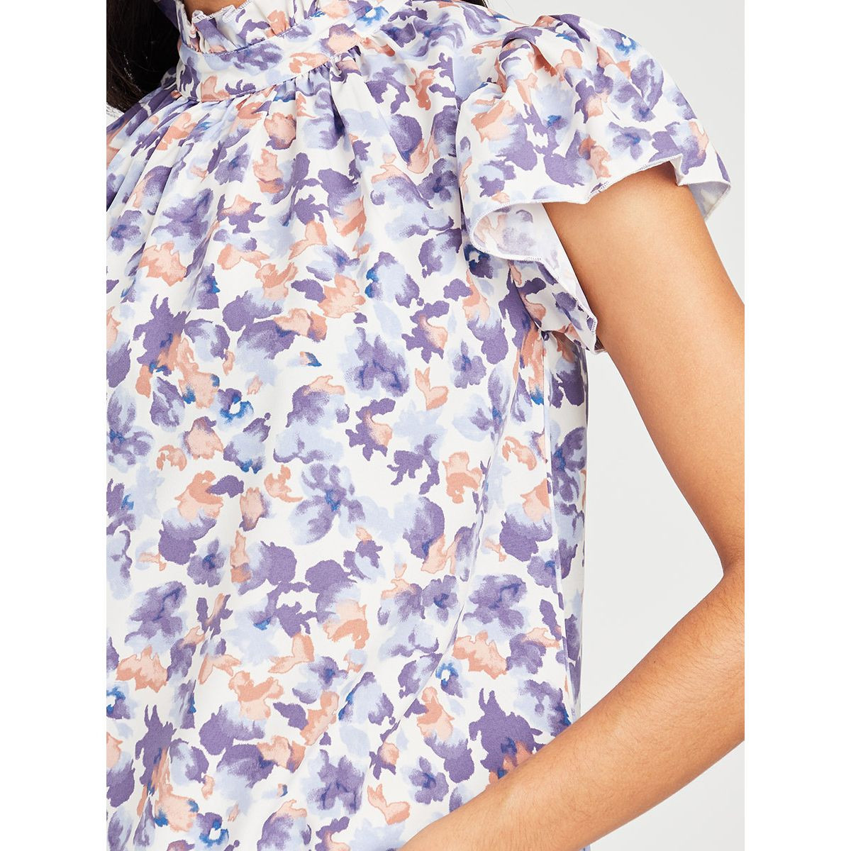 بلوزة باكمام قصيرة من ستايلي-women-clothing-shirtsandblouses-blouses-image-4