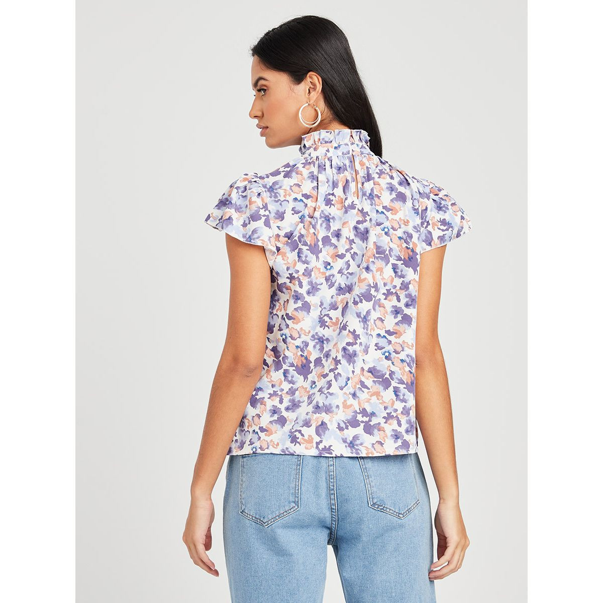 بلوزة باكمام قصيرة من ستايلي-women-clothing-shirtsandblouses-blouses-image-5