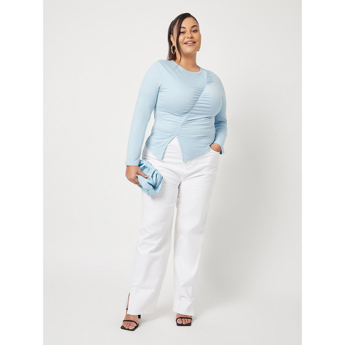 بلوزة باكمام طويلة من ستايلي-women-clothing-shirtsandblouses-blouses-image-2