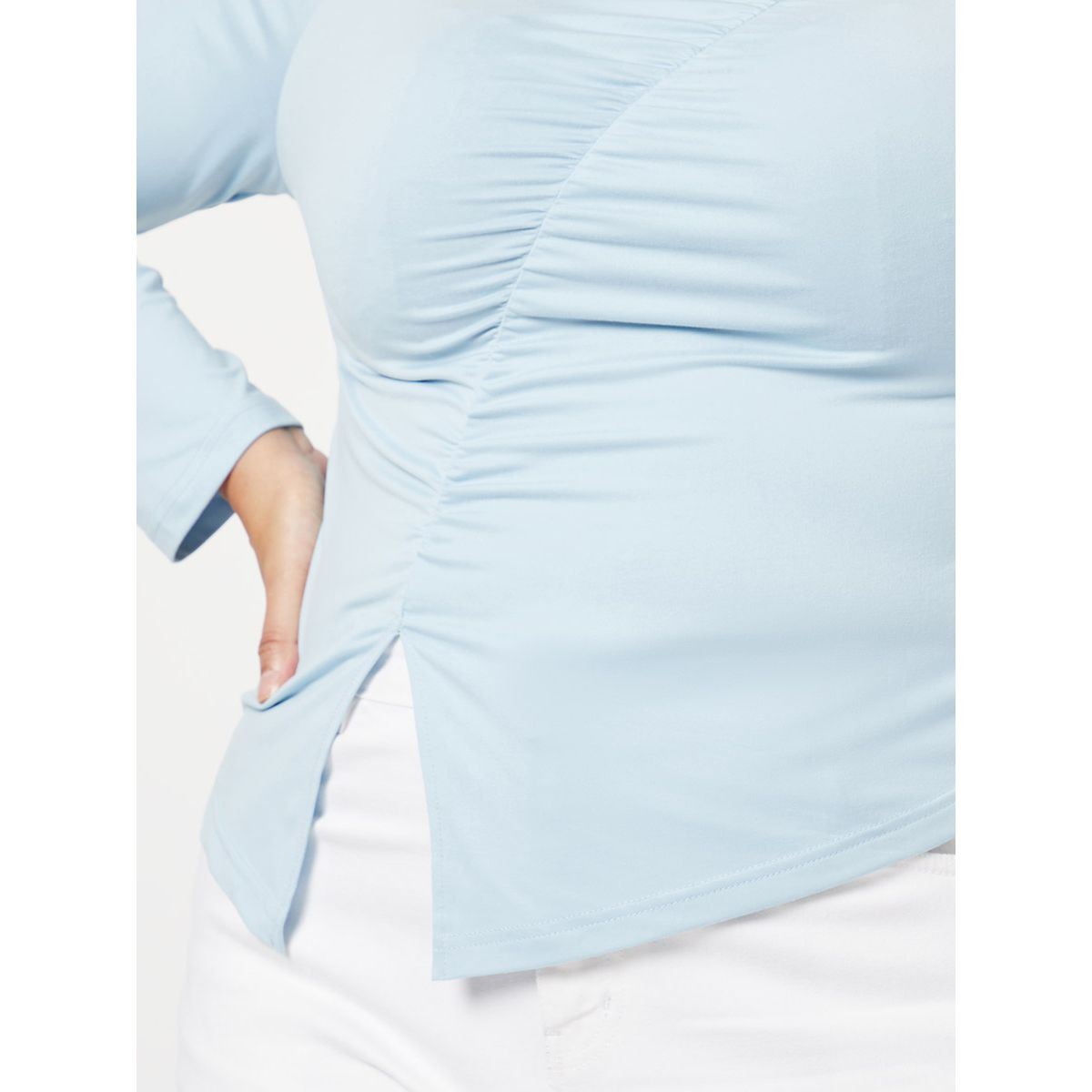 بلوزة باكمام طويلة من ستايلي-women-clothing-shirtsandblouses-blouses-image-3