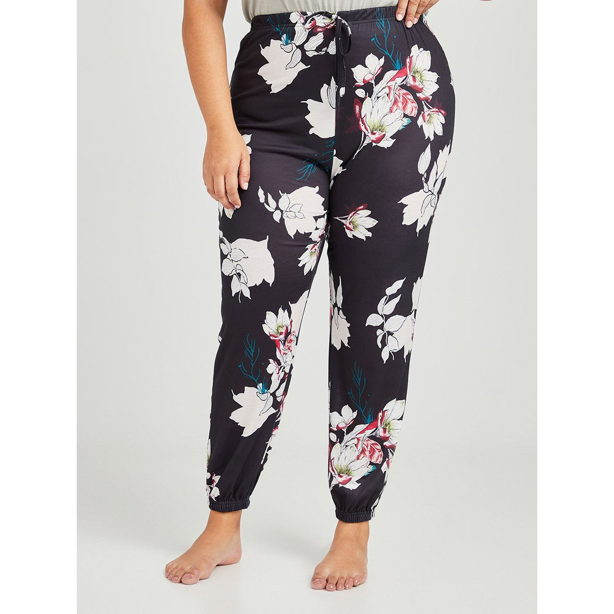 طقم بيجاما ( تيشيرت + بنطال ) من ستايلي-women-clothing-nightwear-pyjamas-longsets-image-1