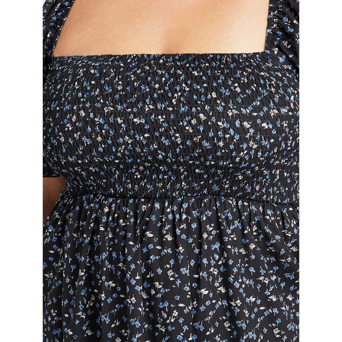 فستان ميدي باكمام قصيرة من ستايلي-women-clothing-dresses-image-3