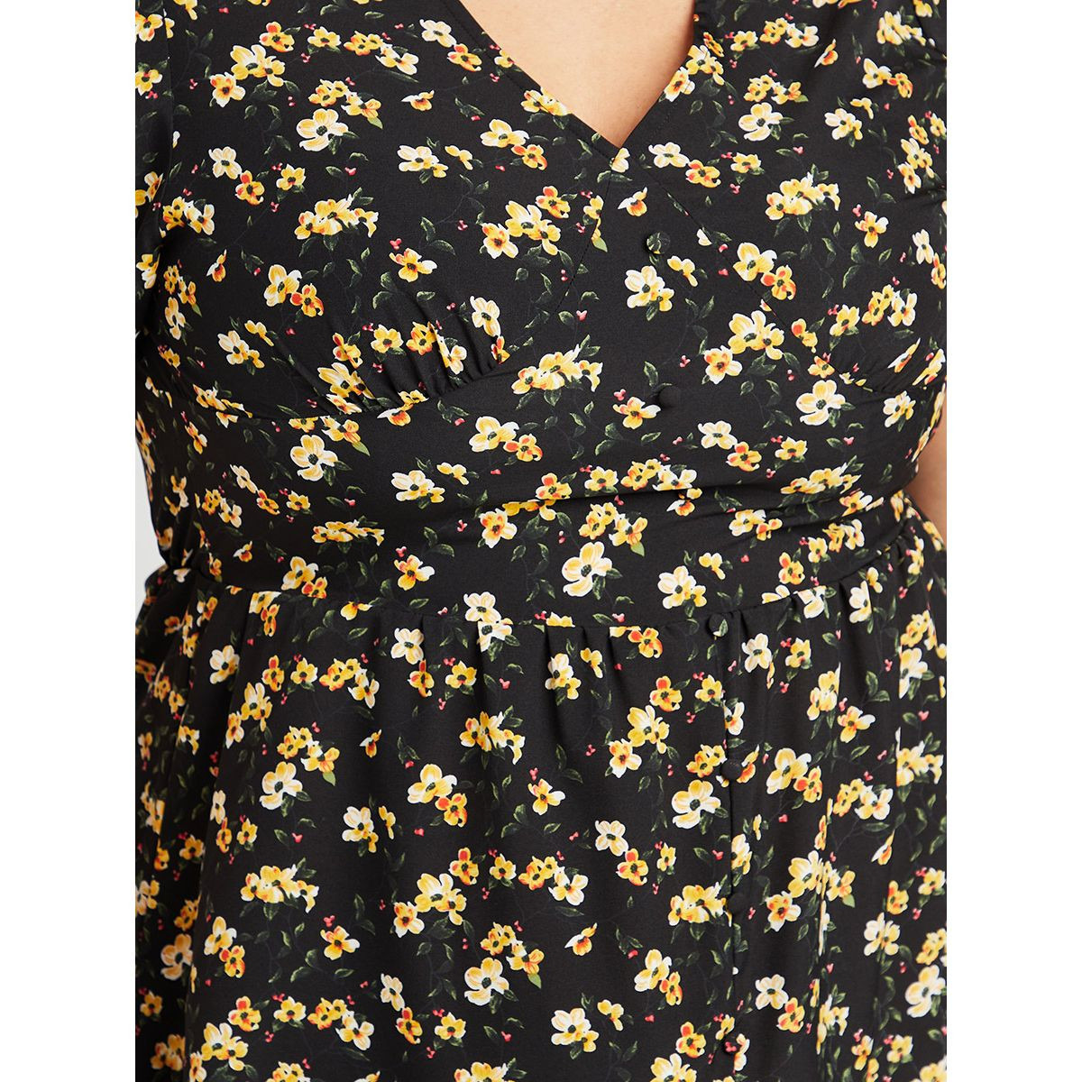 فستان قصير باكمام قصيرة من ستايلي-women-clothing-dresses-image-4