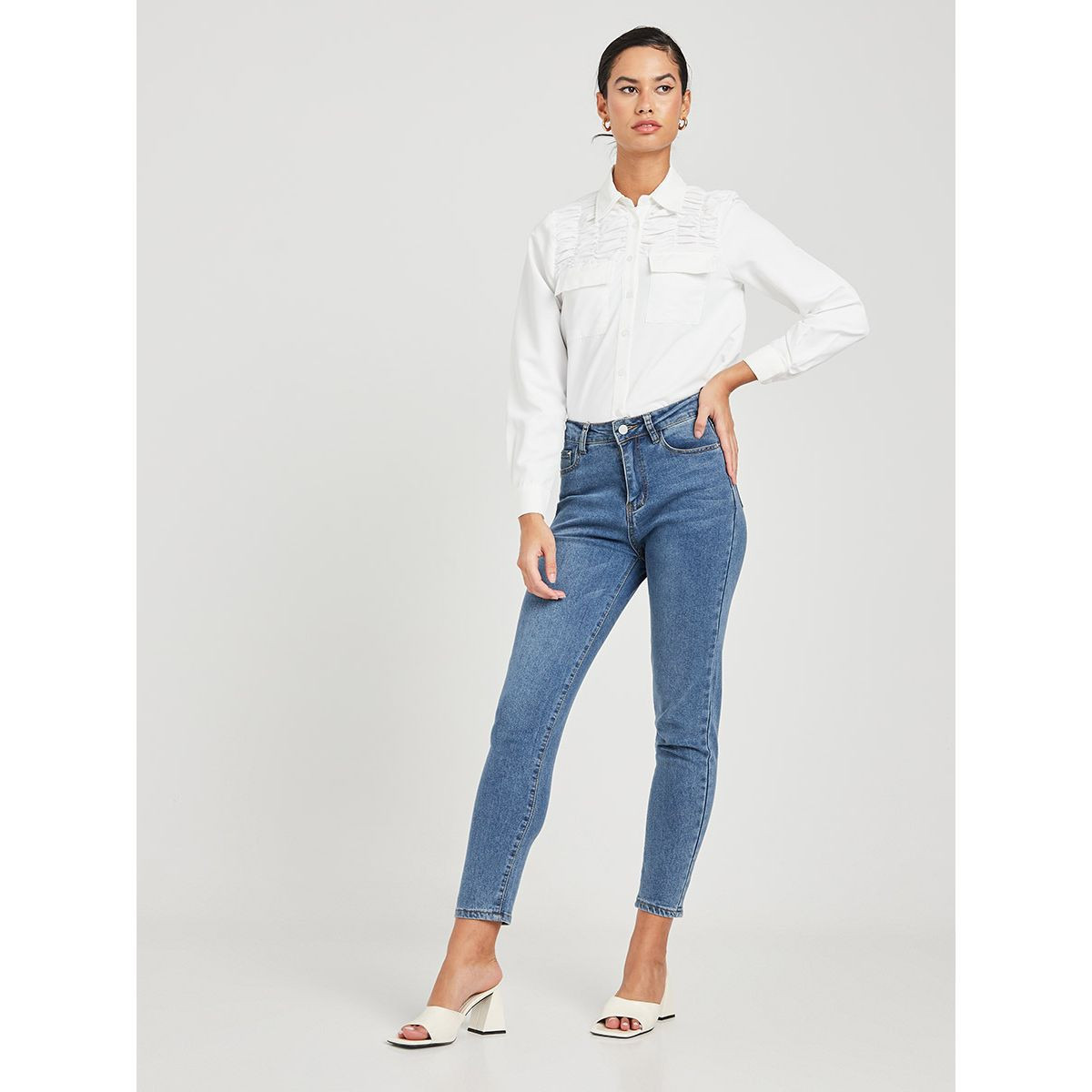 قميص باكمام طويلة من ستايلي-women-clothing-shirtsandblouses-blouses-image-2