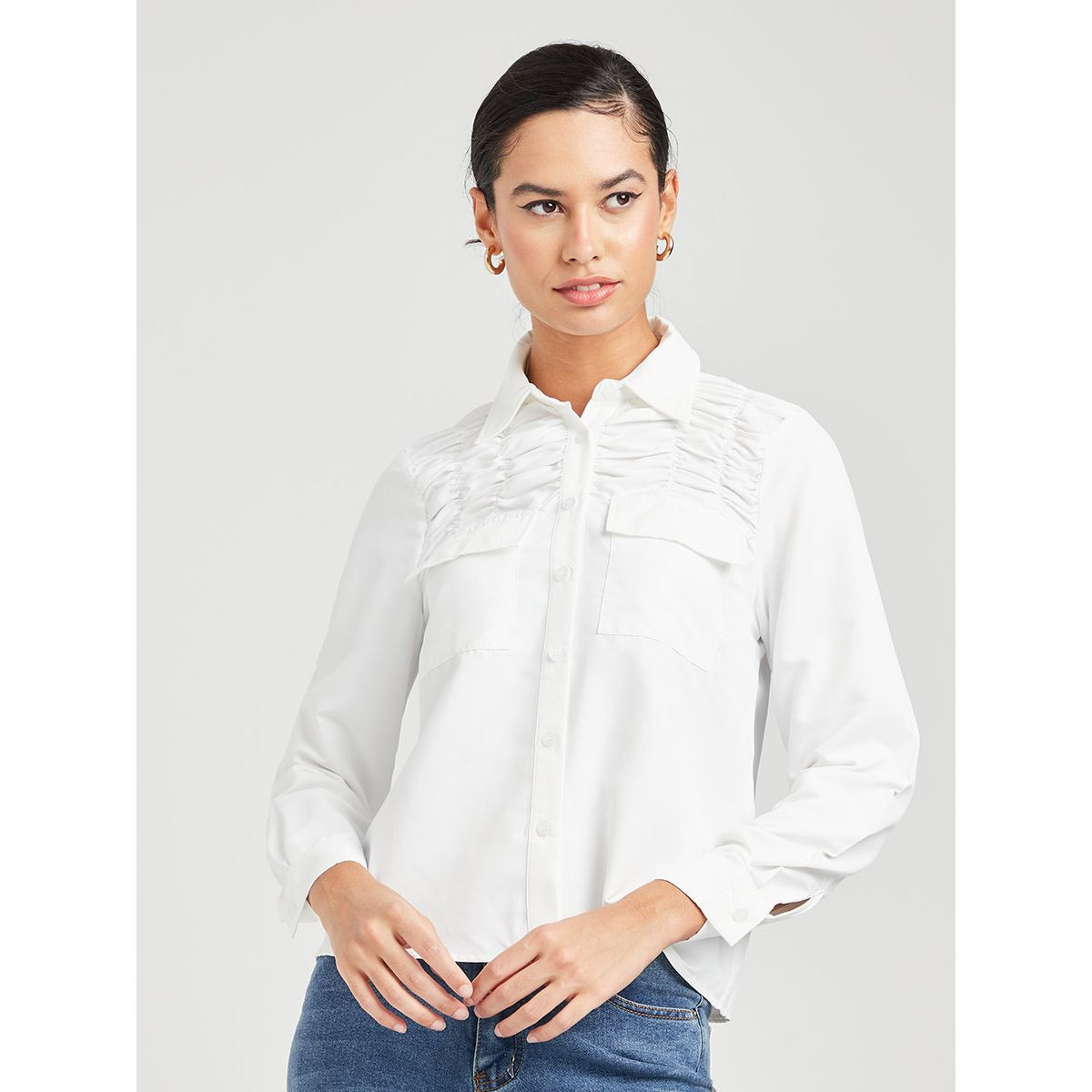 قميص باكمام طويلة من ستايلي-women-clothing-shirtsandblouses-blouses-image-3