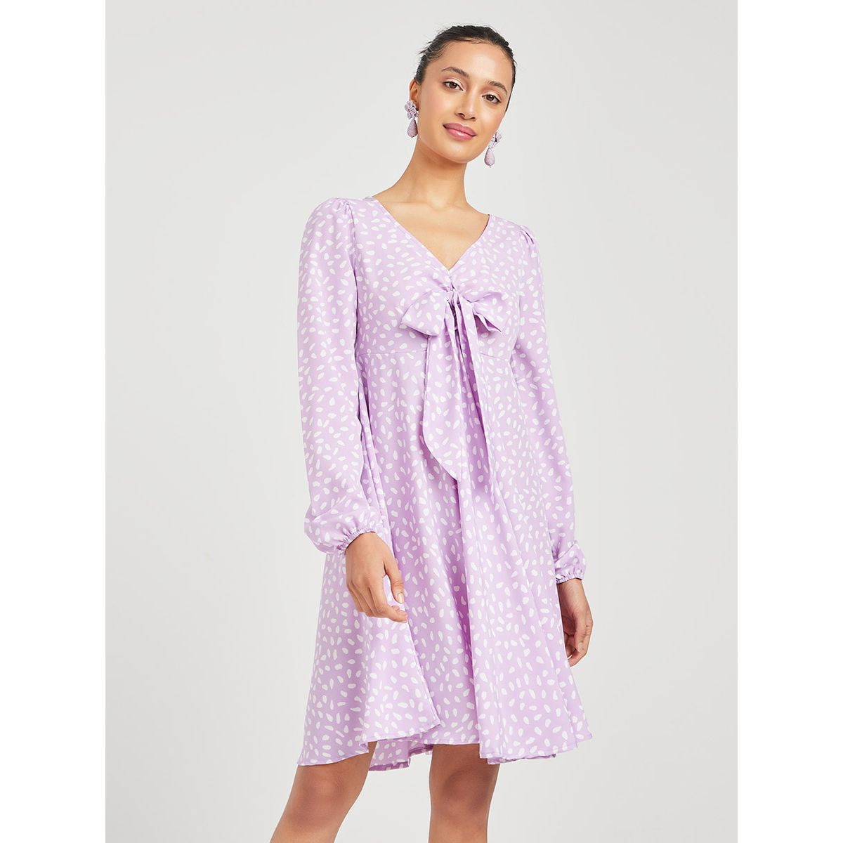 فستان باكمام طويلة من ستايلي-women-clothing-dresses-image-1