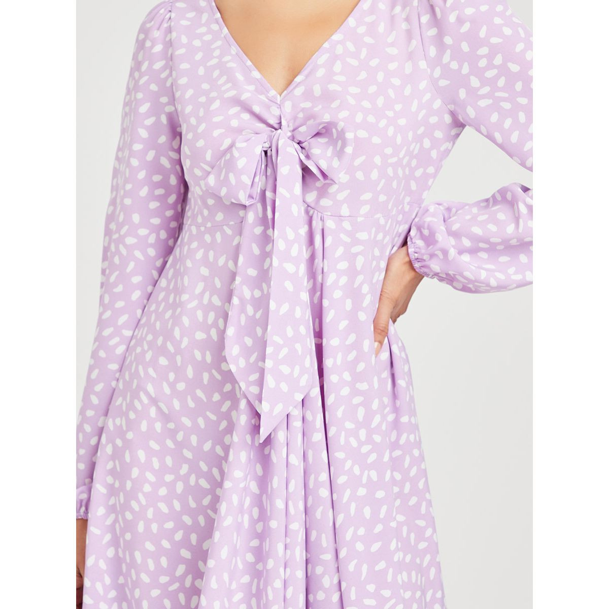 فستان باكمام طويلة من ستايلي-women-clothing-dresses-image-3