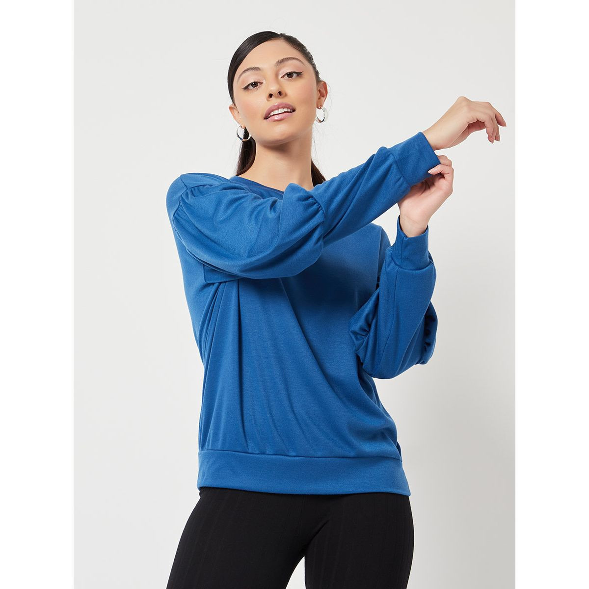 سويت شيرت بياقة دائرية من ستايلي-women-clothing-hoodiesandsweatshirts-sweatshirts-image-3