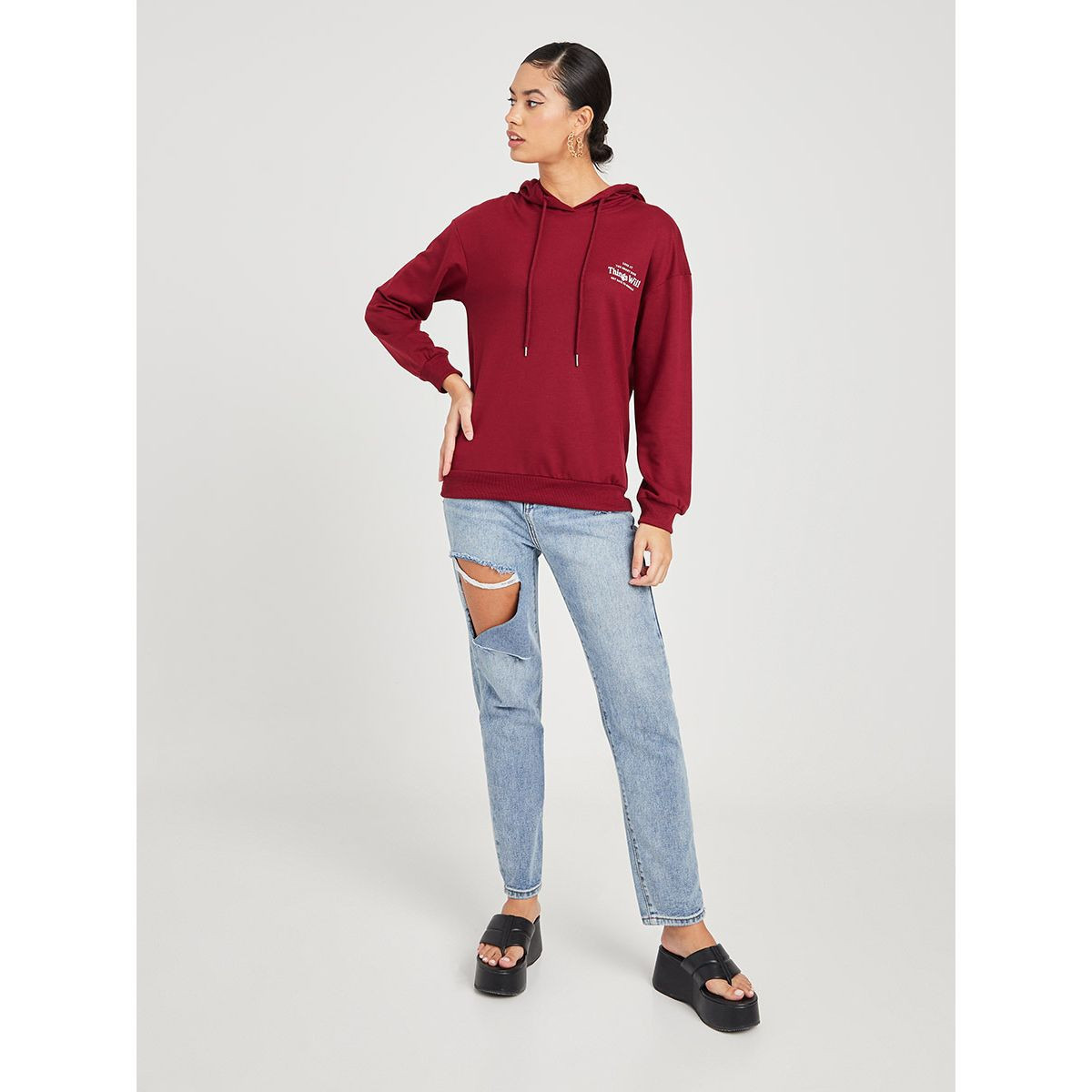 هودي باكمام طويلة من ستايلي-women-winterwear-hoodiesandsweatshirts-hoodies-image-2