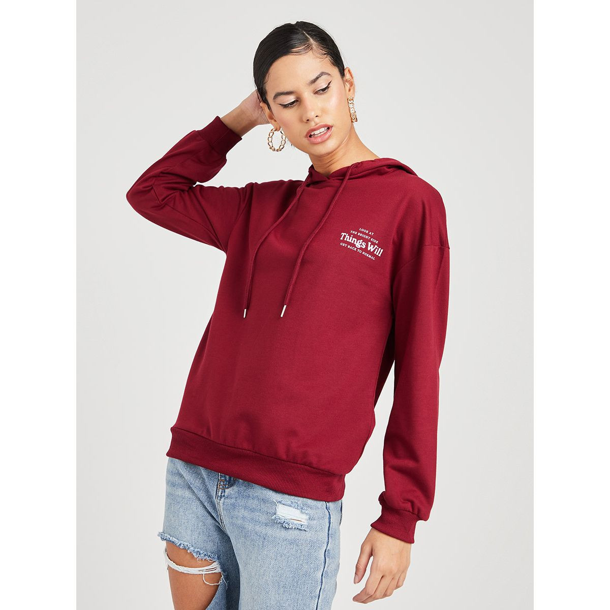 هودي باكمام طويلة من ستايلي-women-winterwear-hoodiesandsweatshirts-hoodies-image-3
