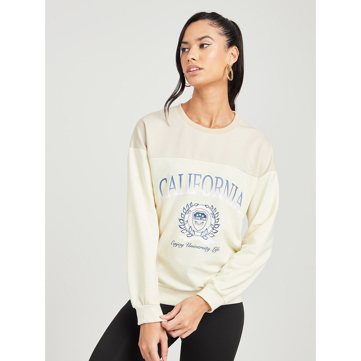 سويت شيرت بنمط كتل الالوان من ستايلي-women-clothing-hoodiesandsweatshirts-sweatshirts-image-3