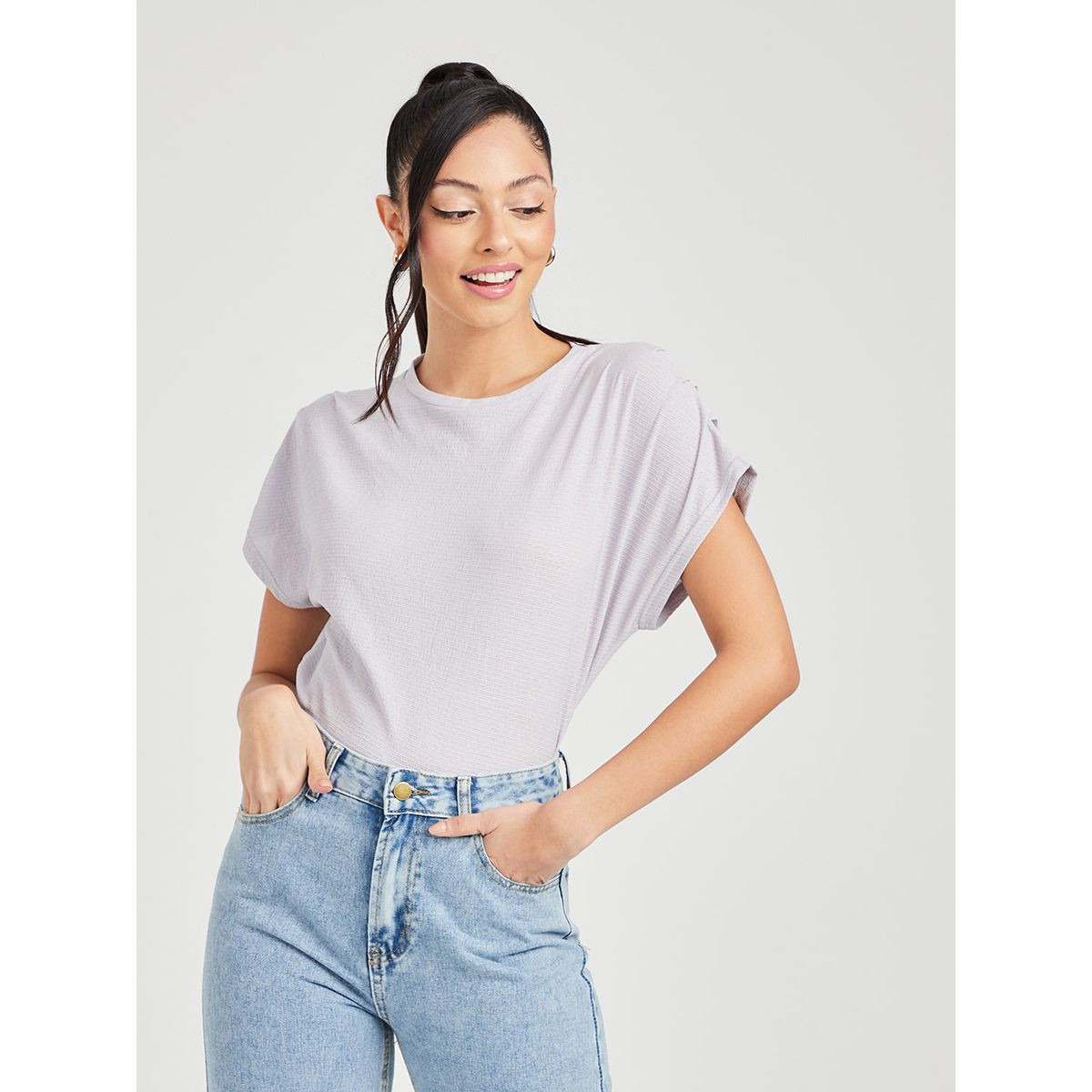 تيشيرت بقصة عادية-women-clothing-tshirts-image-1