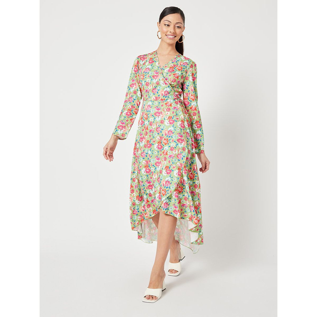 فستان ميدي باكمام طويلة-women-clothing-dresses-image-5