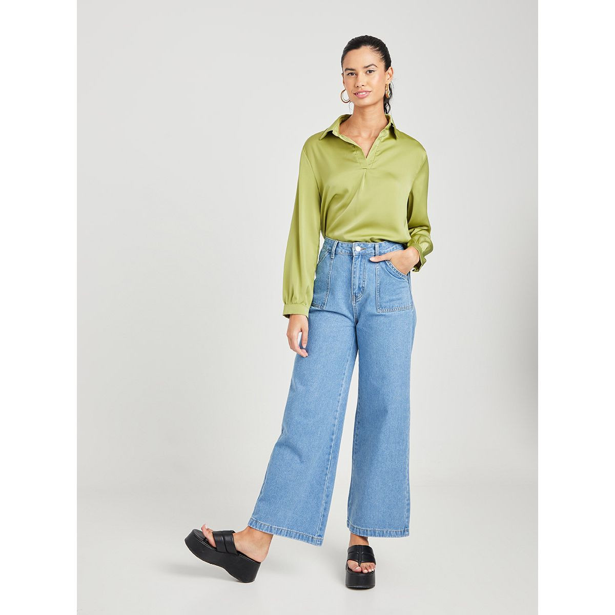 قميص باكمام طويلة من ستايلي-women-clothing-shirtsandblouses-blouses-image-2