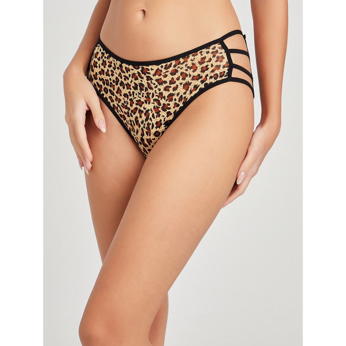 مجموعة من 4 شورتات مطبعة بحيوان من ستايلي-women-clothing-lingerie-panties-image-7