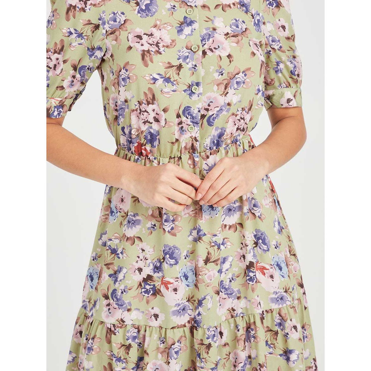 فستان طويل مطبع بزهور من ستايلي-women-clothing-dresses-image-3