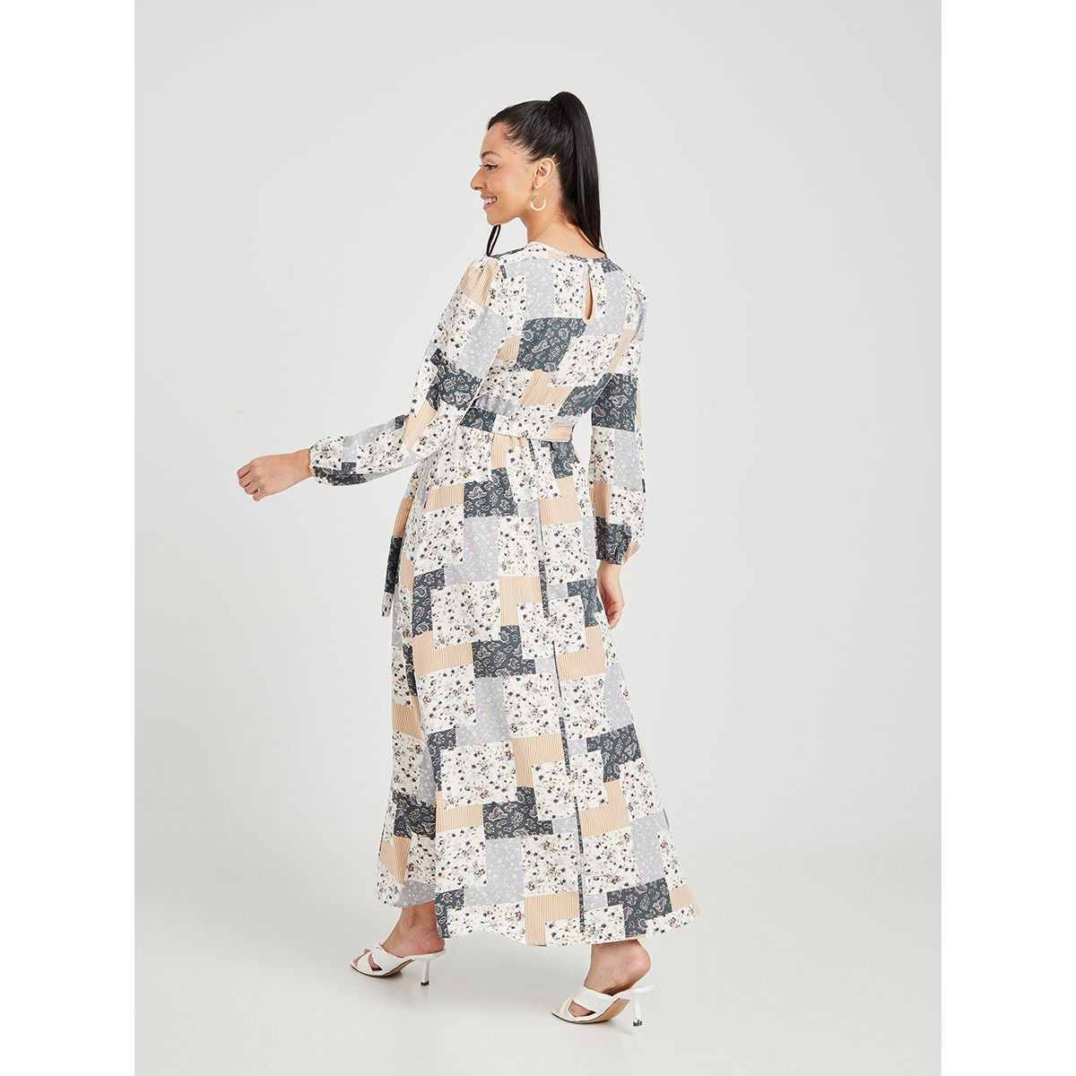 فستان طويل باكمام طويلة من ستايلي-women-clothing-dresses-image-4