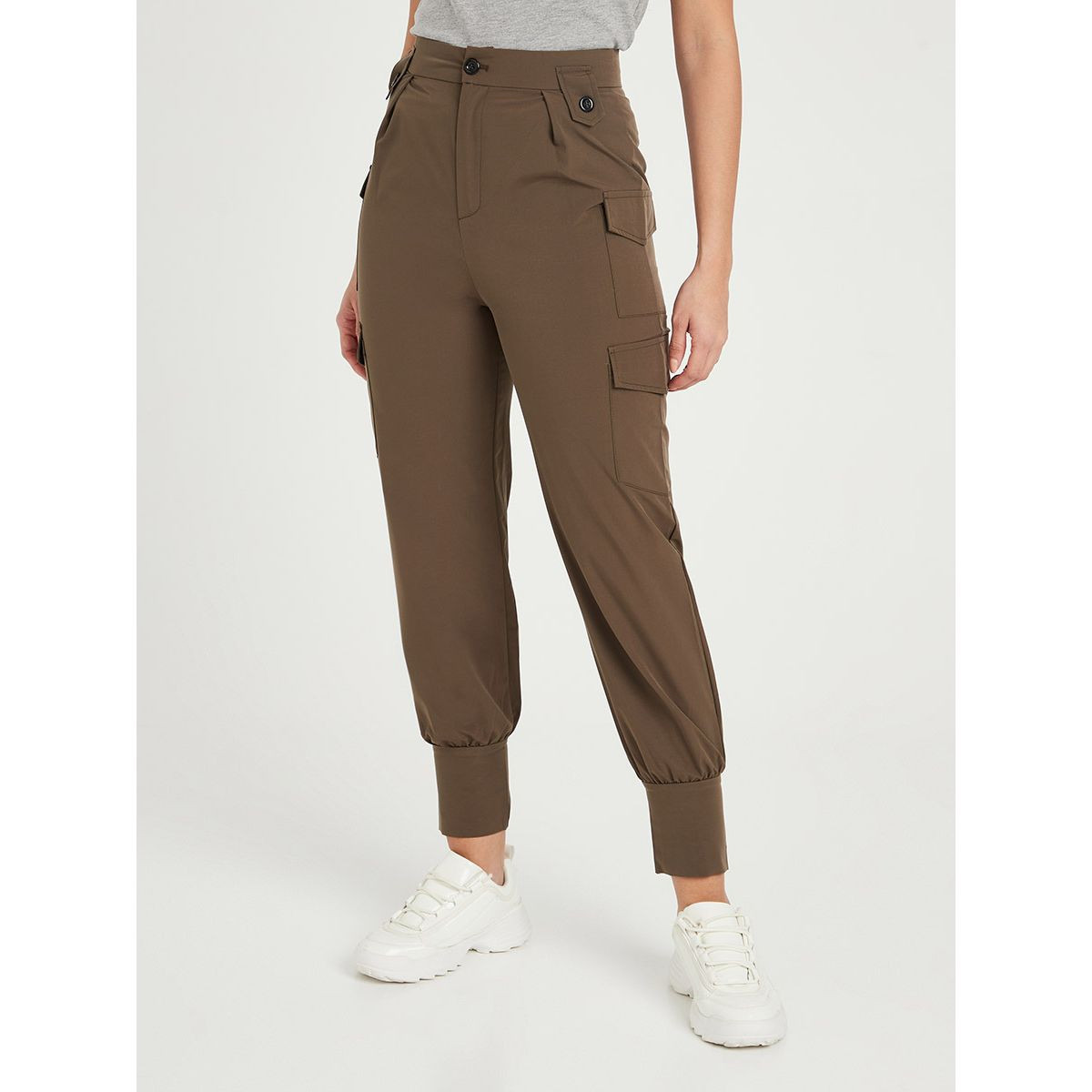 بنطال بنمط كارغو من ستايلي-women-clothing-trousers-image-1
