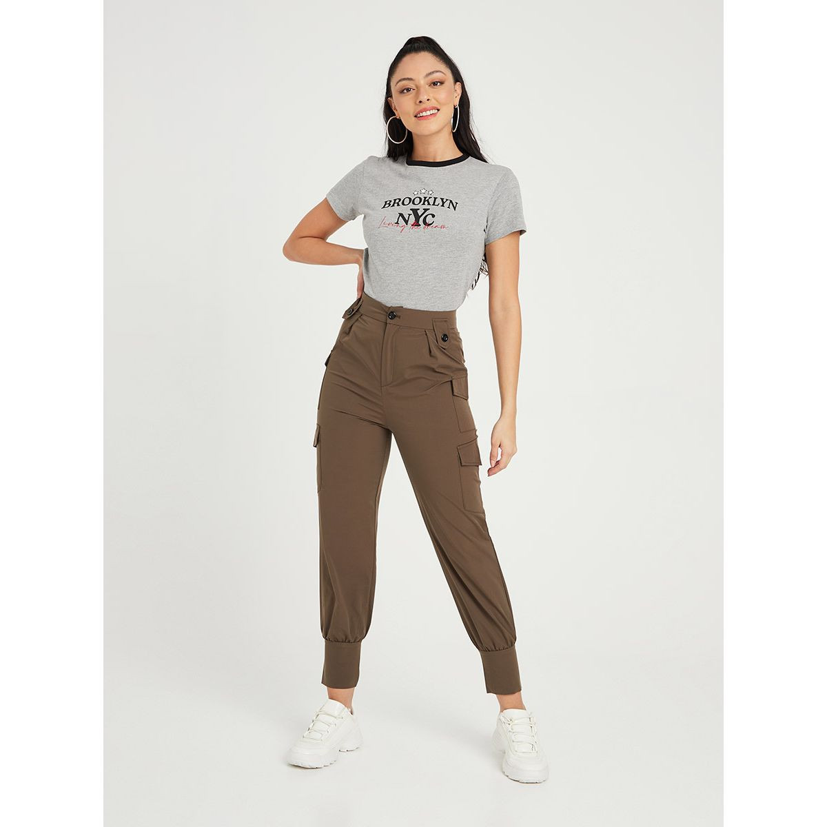 بنطال بنمط كارغو من ستايلي-women-clothing-trousers-image-2