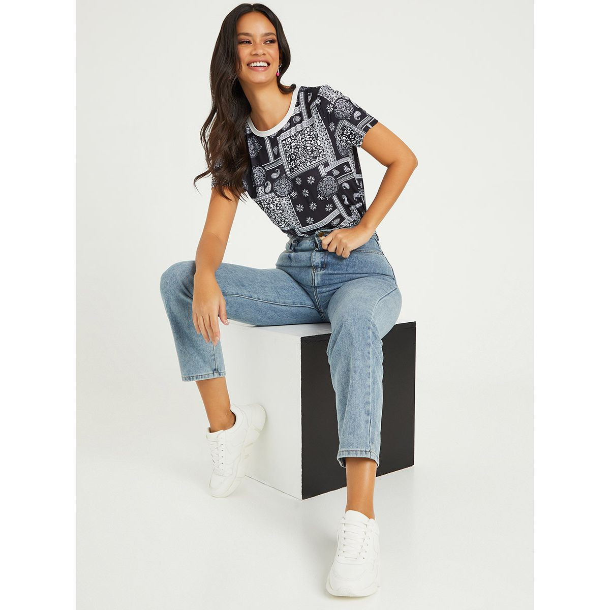 تيشيرت باكمام قصيرة-women-clothing-tshirts-image-1