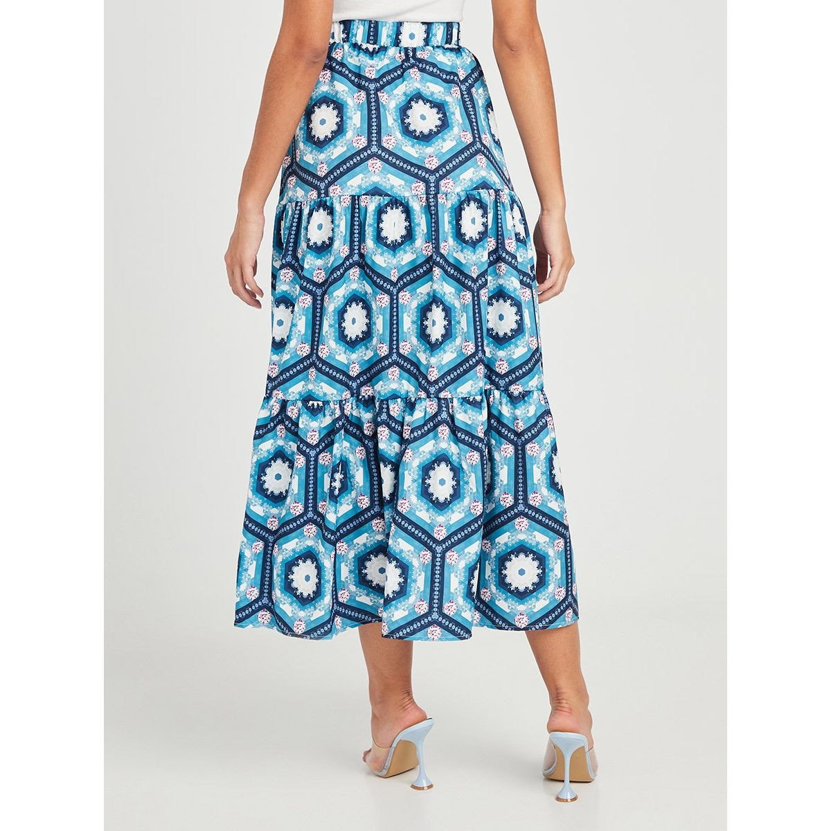 تنورة طويلة بخصر مطاطي من ستايلي-women-clothing-bottoms-skirts-image-5