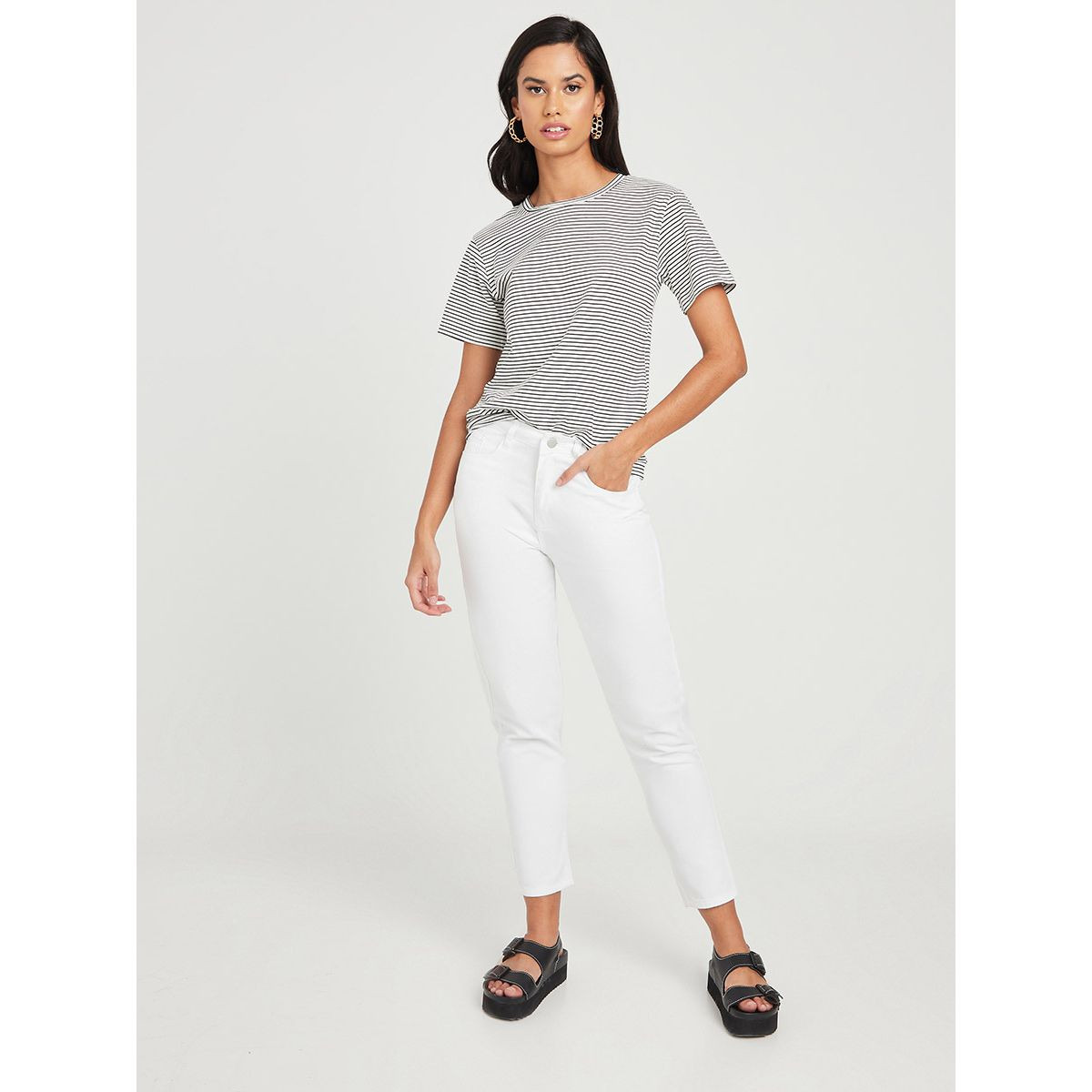 جينز بخصر عالي من ستايلي-women-clothing-bottoms-jeans-image-2