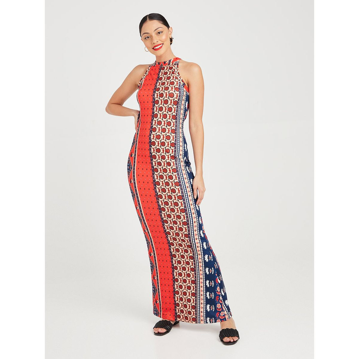 فستان طويل بلا اكمام من ستايلي-women-clothing-dresses-image-1