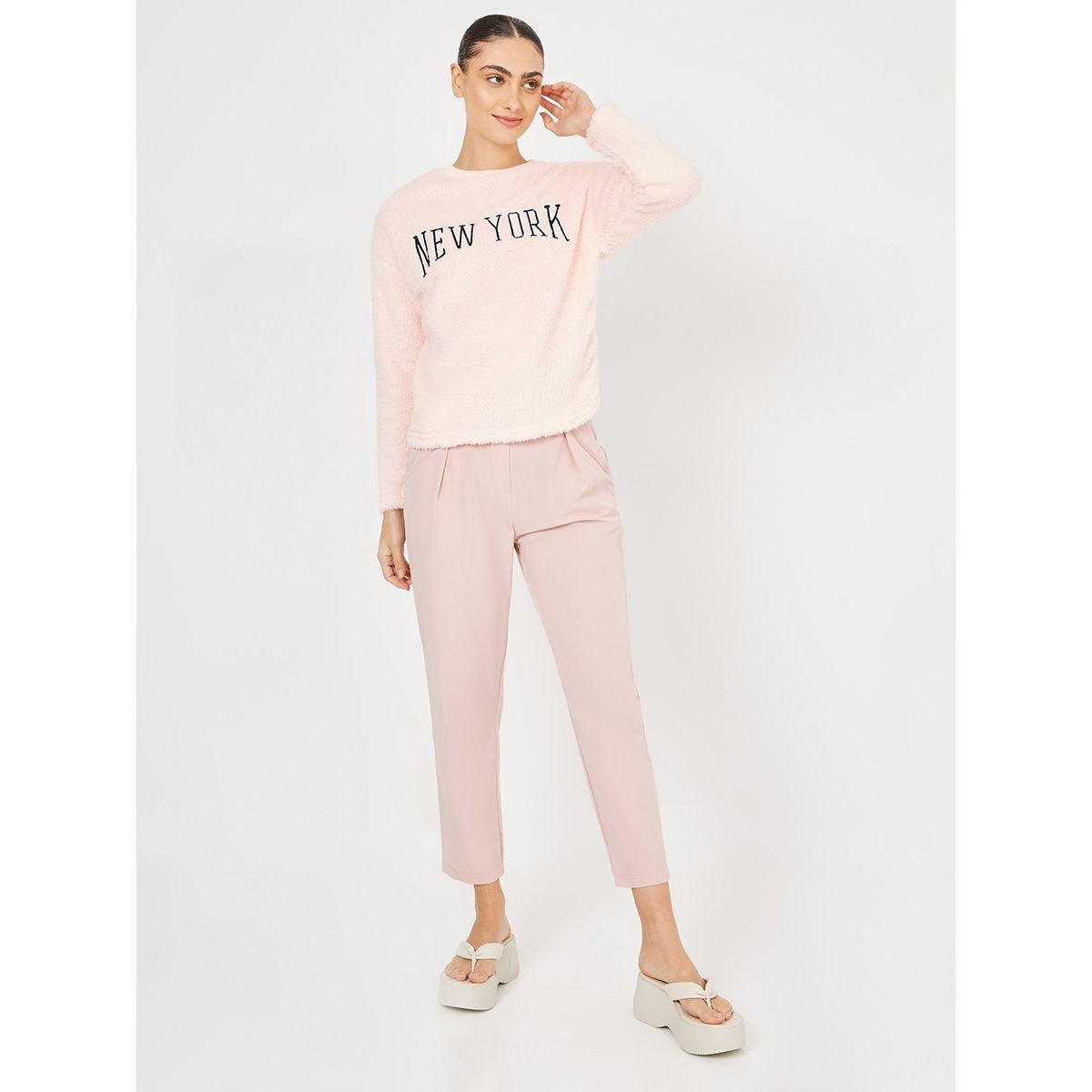 سويت شيرت باكمام طويلة من ستايلي-women-clothing-hoodiesandsweatshirts-sweatshirts-image-2