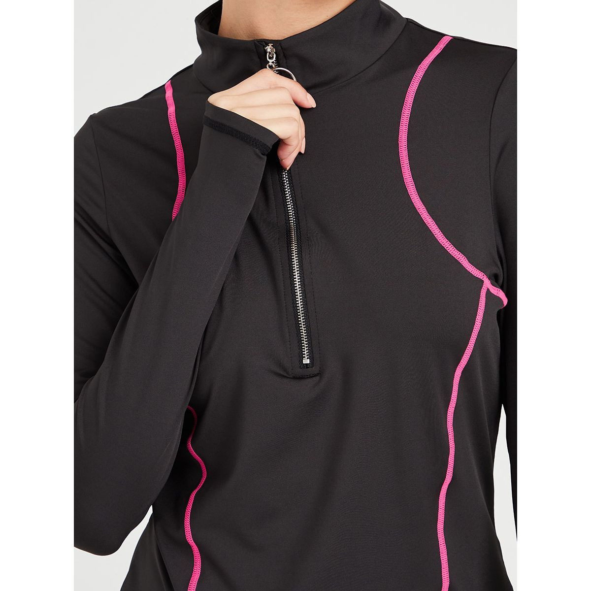 بلوزة رياضية باكمام طويلة من ستايلي-sports-women-clothing-tshirtsandvests-image-3