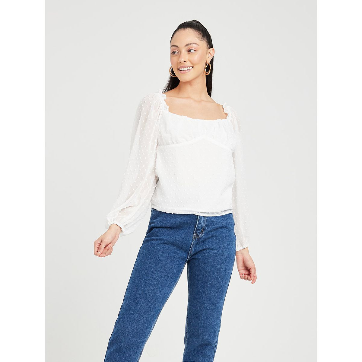 بلوزة باكمام طويلة-women-clothing-shirtsandblouses-blouses-image-2