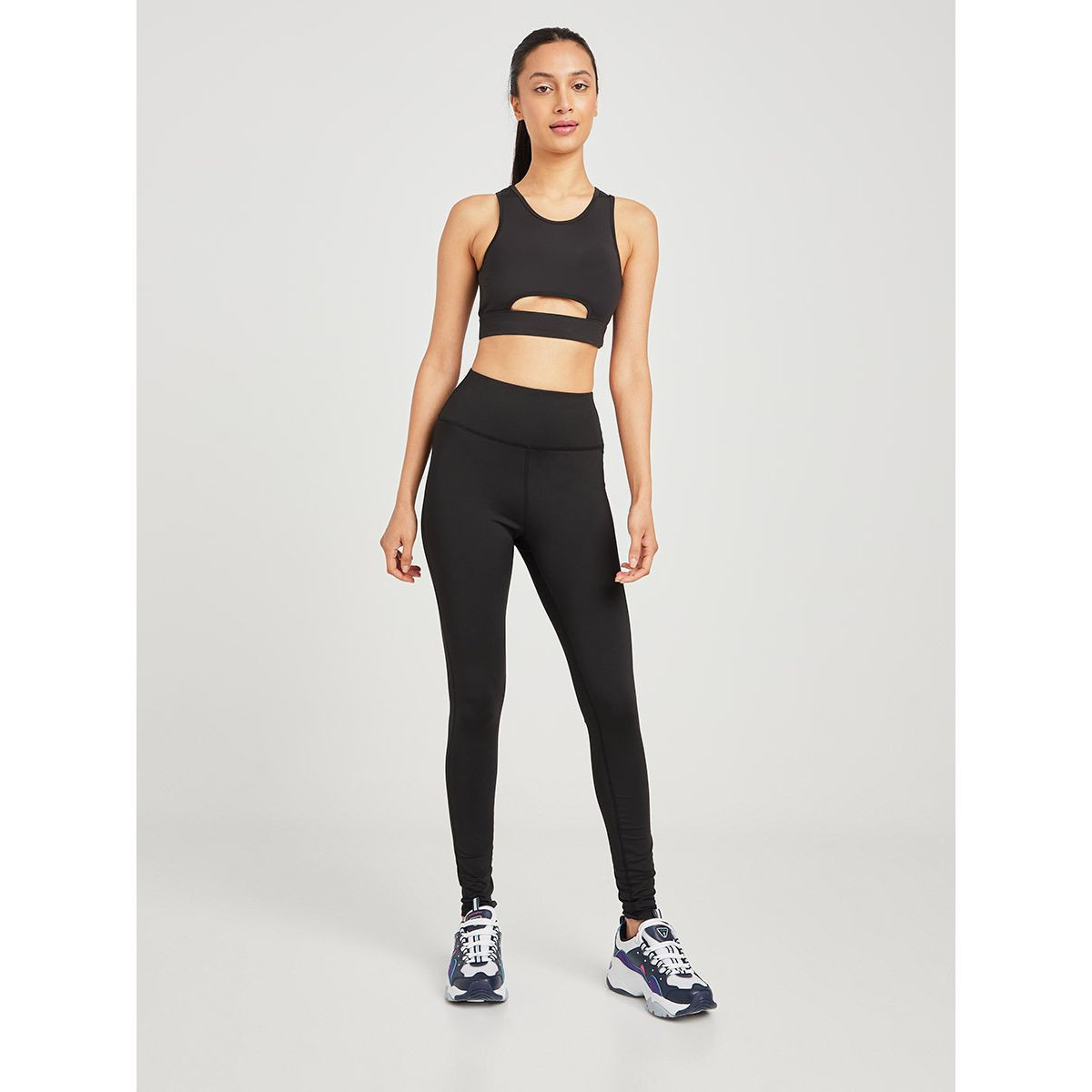 Pack of 2 - Solid Active Leggings-women-clothing-sportswearandactivewear-bottoms-image-3