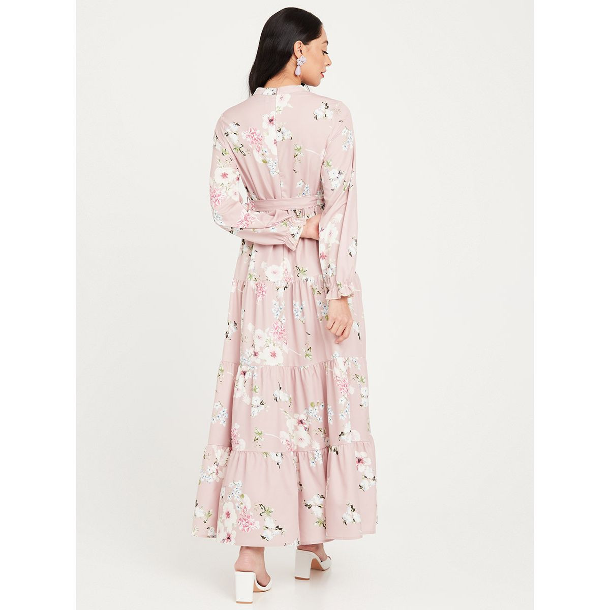 فستان طويل مطبع بزهور من ستايلي-women-clothing-dresses-image-4
