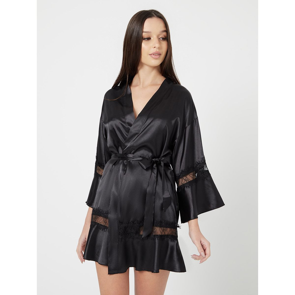 Styli Satin Lace Insert Kimono Style Robe-women-clothing-nightwear-robes-image-1