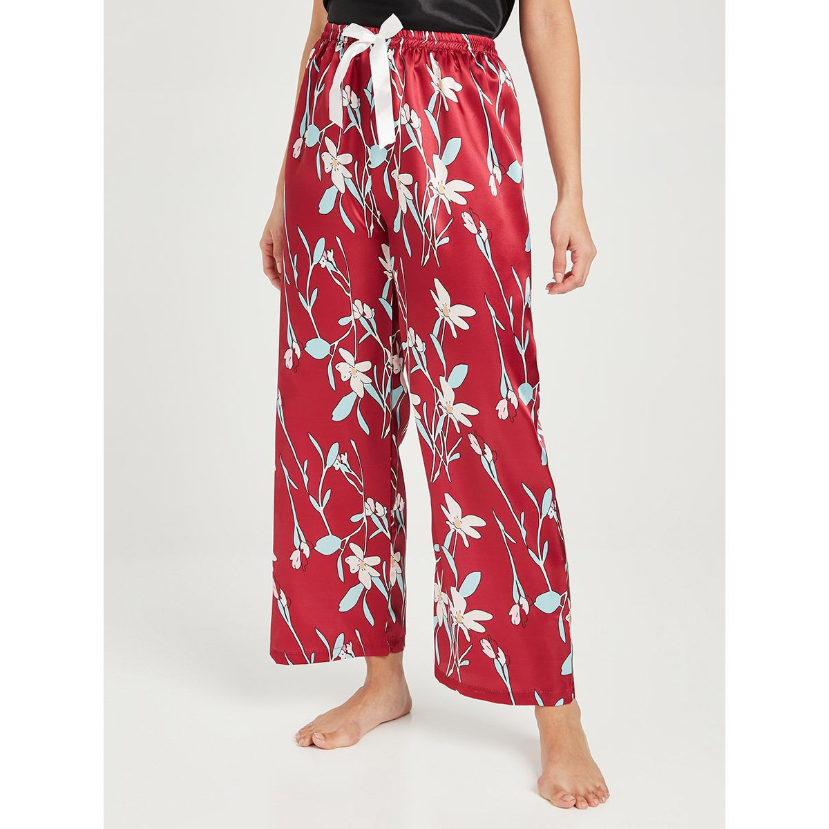 طقم بيجاما ( بلوزة + بنطال ) من ستايلي-women-clothing-nightwear-pyjamas-longsets-image-5