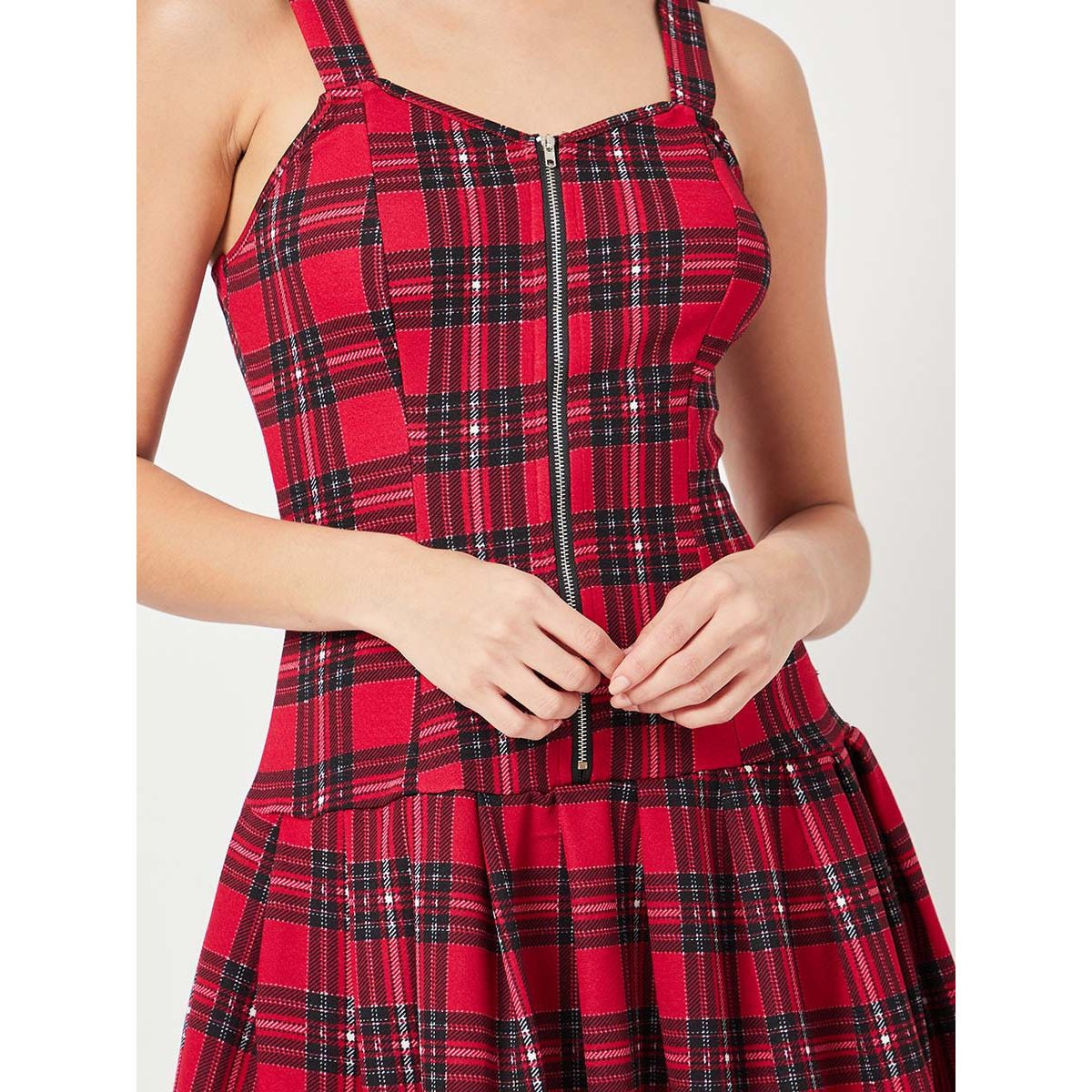 فستان قصير بلا اكمام من ستايلي-women-clothing-dresses-image-3