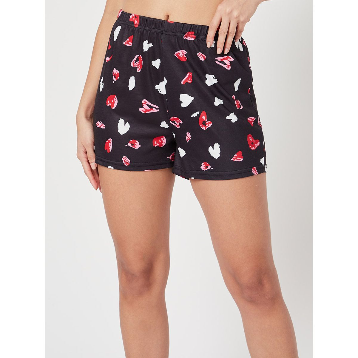 طقم من ( تيشيرت + شورت ) من ستايلي-women-clothing-nightwear-pyjamas-longsets-image-4