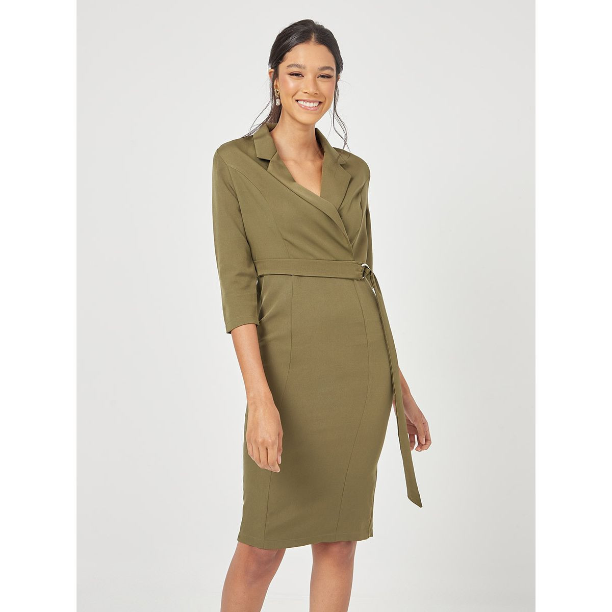 فستان ميدي بحزام خصر-women-clothing-dresses-image-1