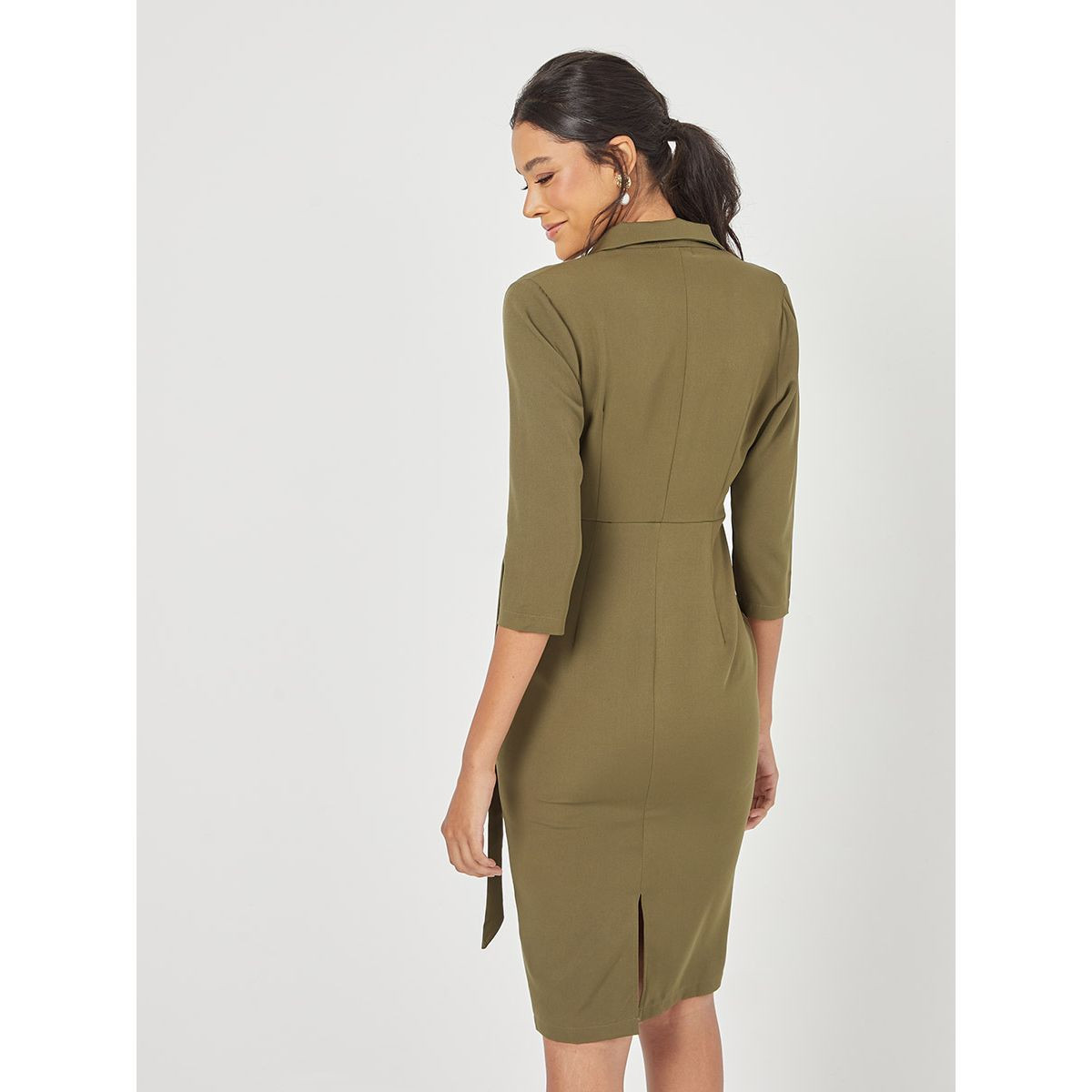 فستان ميدي بحزام خصر-women-clothing-dresses-image-4