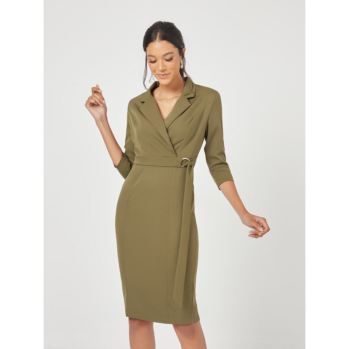 فستان ميدي بحزام خصر-women-clothing-dresses-image-5