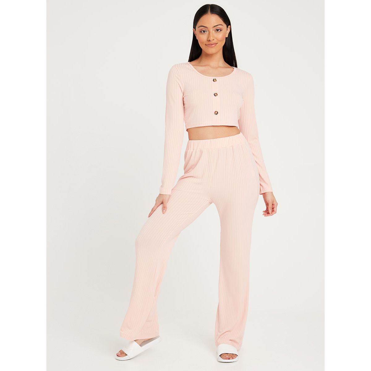 طقم من ( تيشيرت + بنطال ) من ستايلي-women-clothing-tshirts-image-1