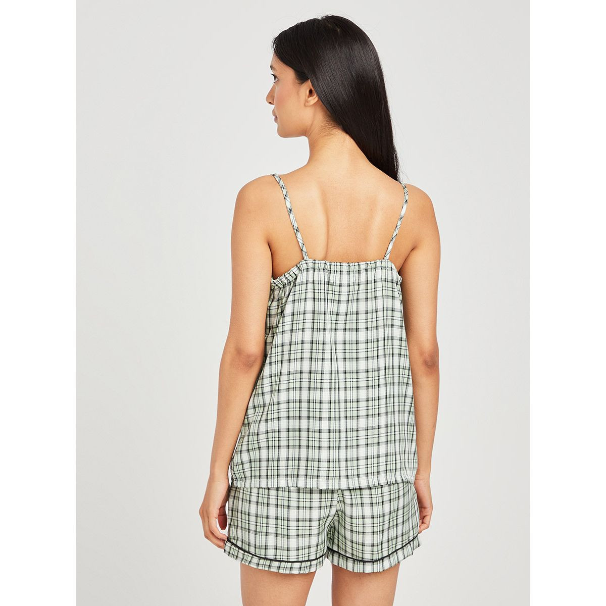 طقم من ( بلوزة + شورت ) من ستايلي-women-clothing-nightwear-pyjamas-longsets-image-5
