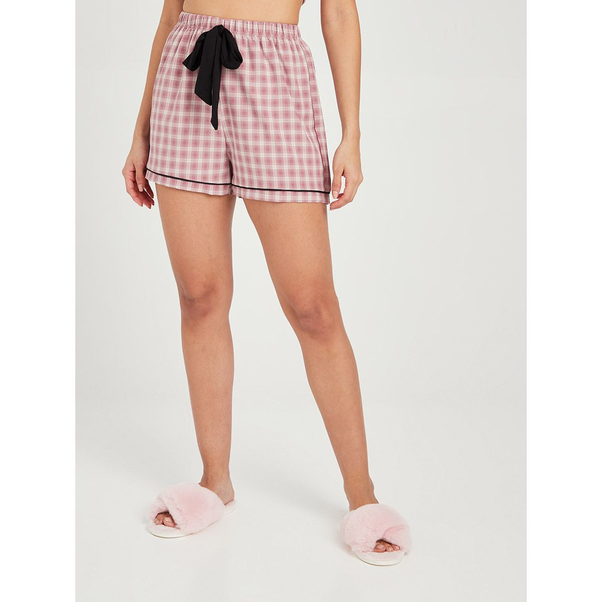 طقم من ( قميص + شورت ) من ستايلي-women-clothing-nightwear-pyjamas-longsets-image-5
