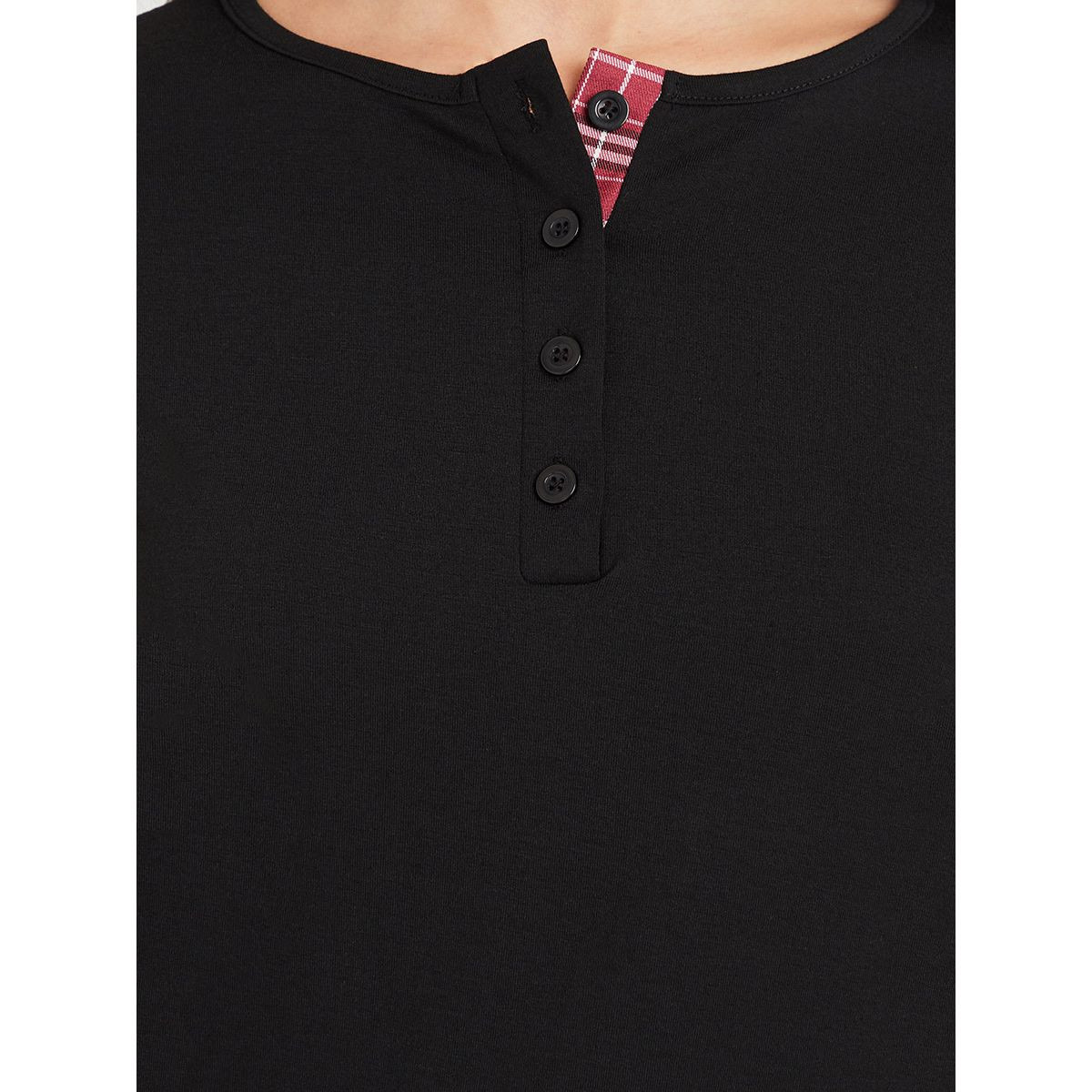 طقم من ( بلوزة باكمام طويلة + شورت ) من ستايلي-women-clothing-nightwear-pyjamas-longsets-image-4