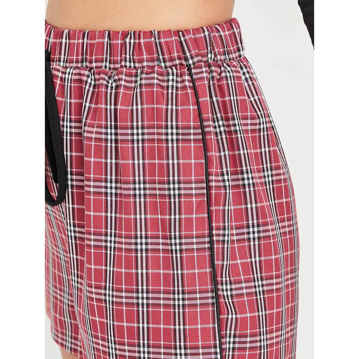 طقم من ( بلوزة باكمام طويلة + شورت ) من ستايلي-women-clothing-nightwear-pyjamas-longsets-image-7
