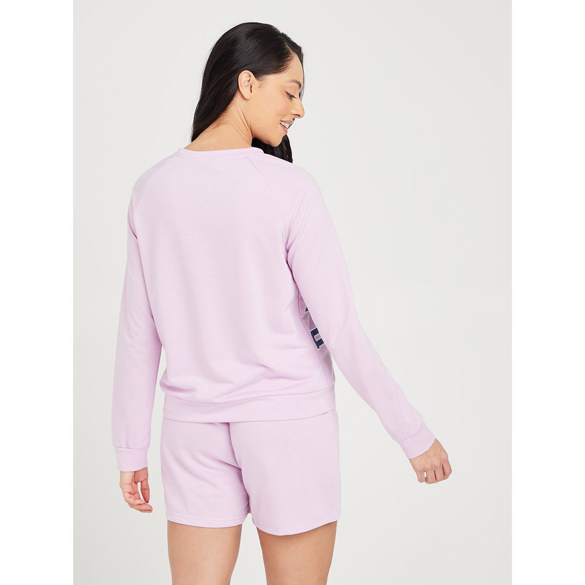 طقم من ( سويت شيرت + شورت ) من ستايلي-women-clothing-nightwear-pyjamas-longsets-image-5