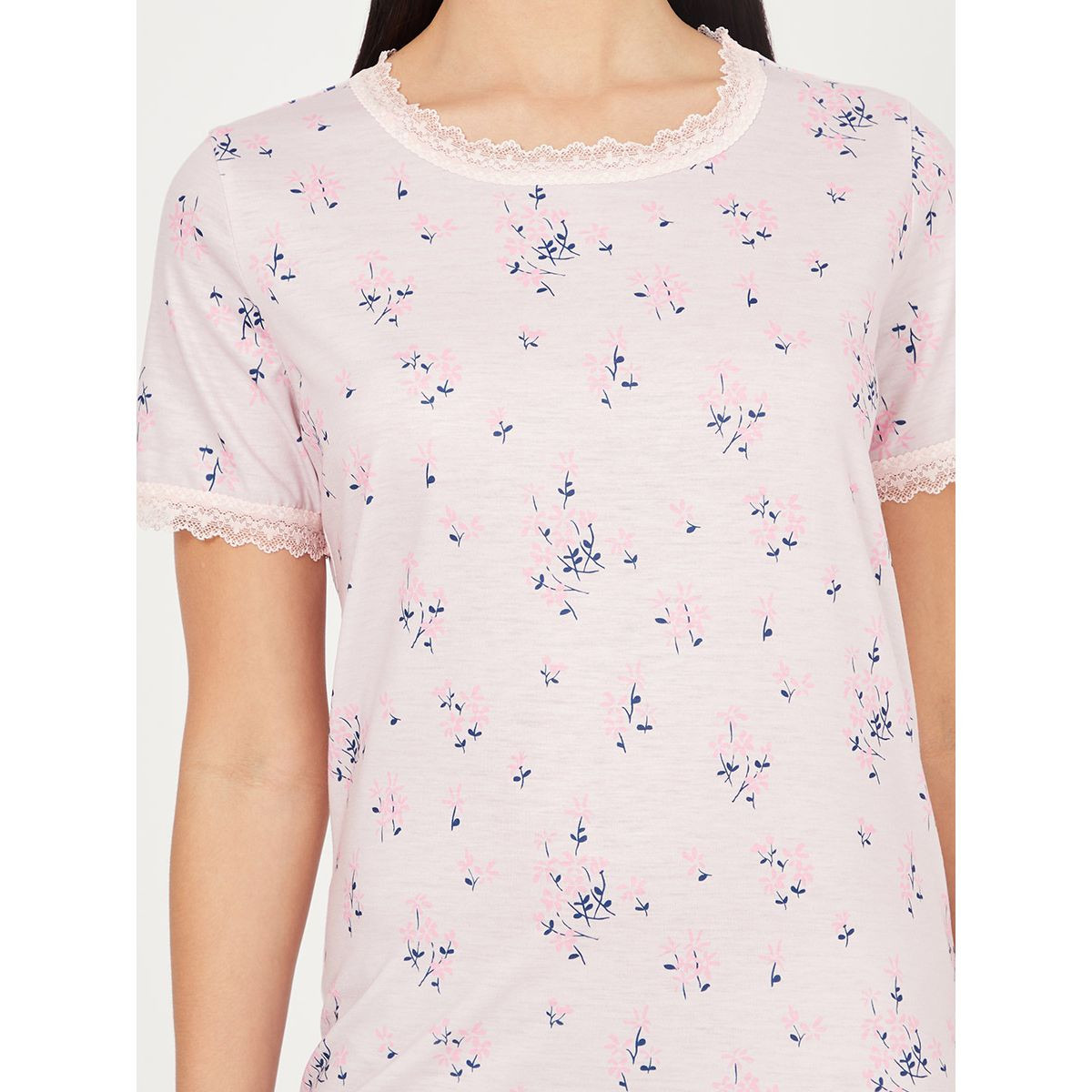 فستان مطبع بزهور من ستايلي-women-clothing-nightwear-nighties-image-3