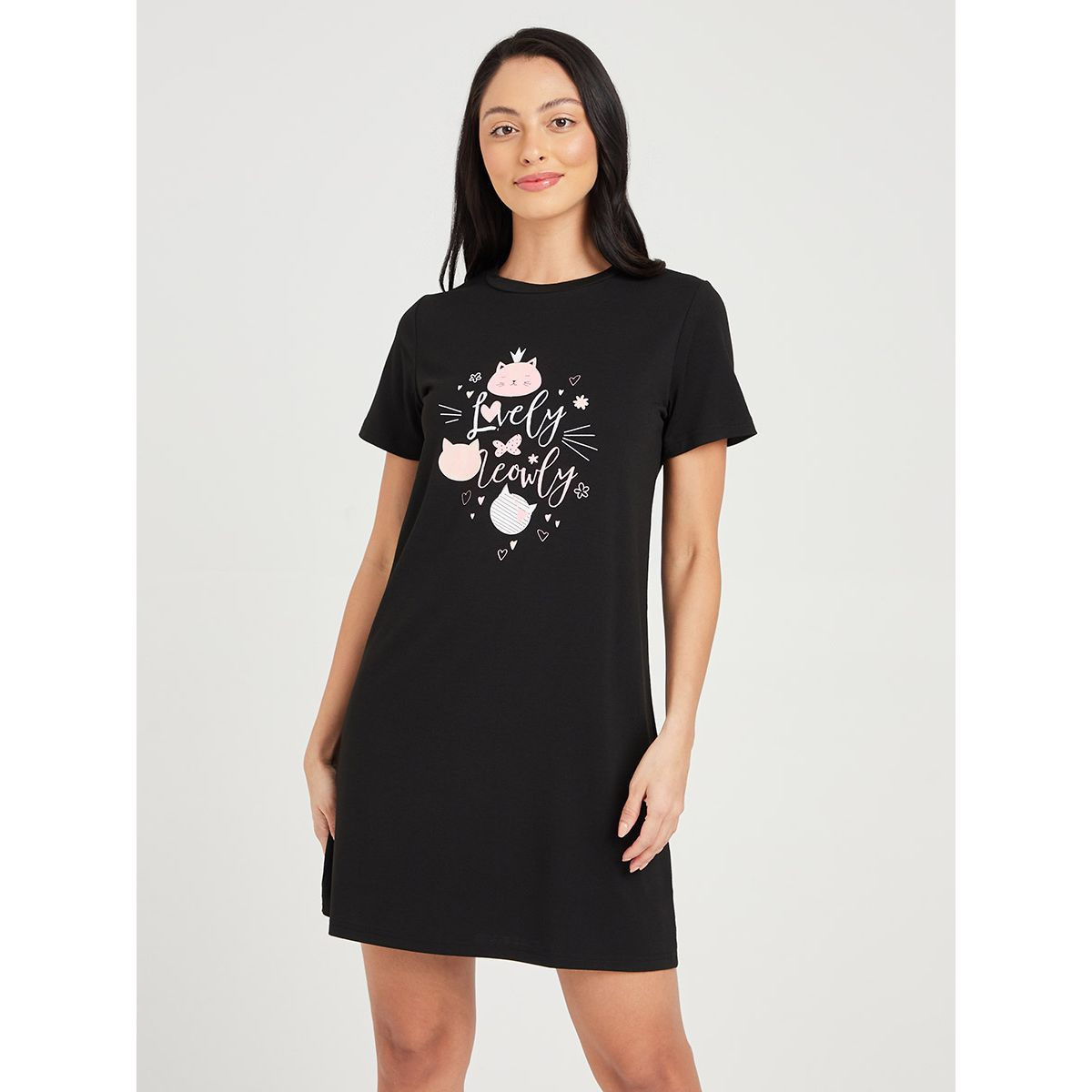 مجموعة من 2 فستان مطبع من ستايلي-women-clothing-nightwear-nighties-image-2