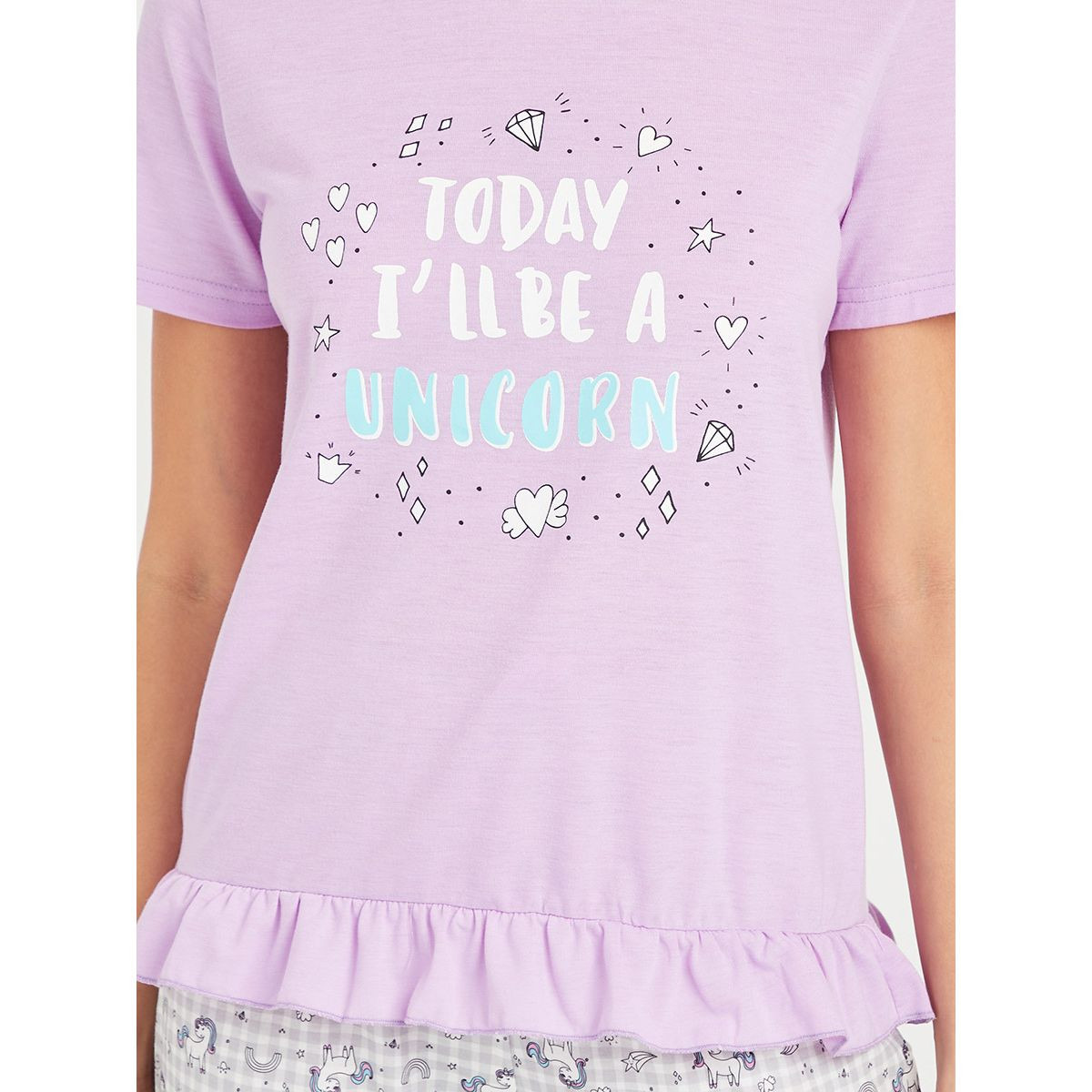 طقم بيجاما ( تيشيرت + بنطال ) من ستايلي-women-clothing-nightwear-pyjamas-longsets-image-3