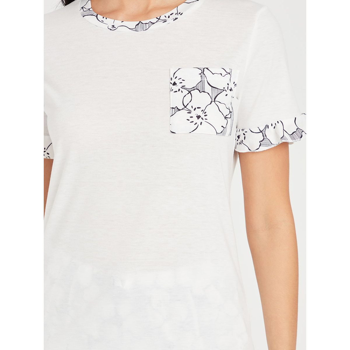 طقم بيجاما من ( تيشيرت + بنطال ) من ستايلي-women-clothing-nightwear-pyjamas-longsets-image-3